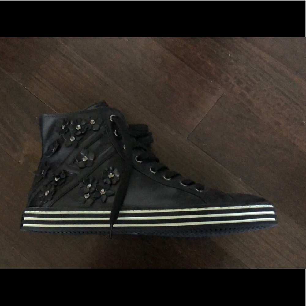 Black hogan Rebel high tops